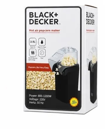 پاپکورنساز بلک اند دکر مدل Hot Air Popcorn Maker